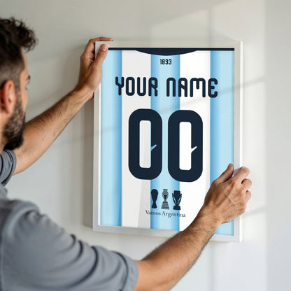 Personalised Kit Argentina 2026 World Cup