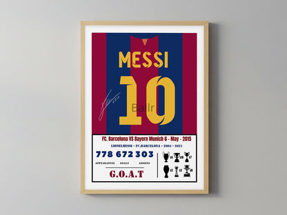 Messi Goal vs Bayern Munich 2015 Kit