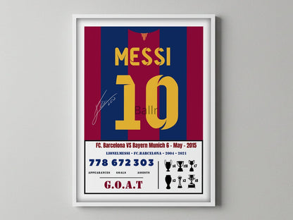 Messi Goal vs Bayern Munich 2015 Kit