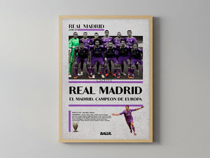 Real Madrid 16/17 UCL Champions