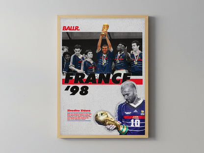 France Winning The World Cup 1998