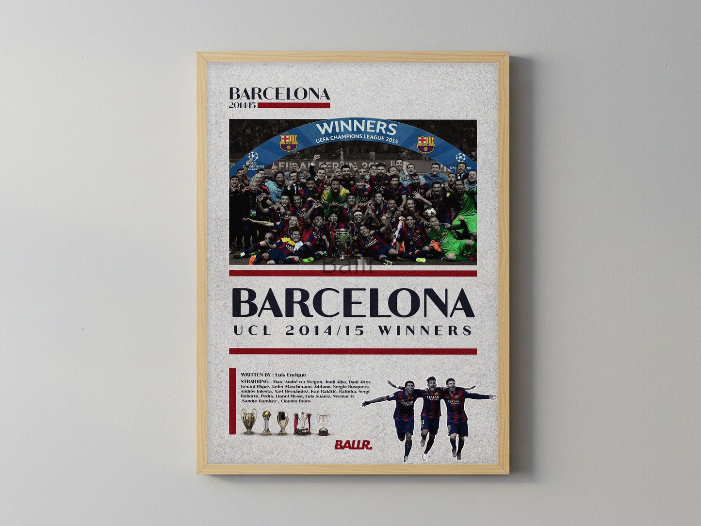 Barcelona 2014/2015 Iconic Season
