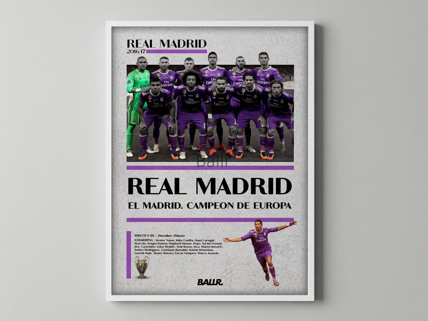 Real Madrid 16/17 UCL Champions