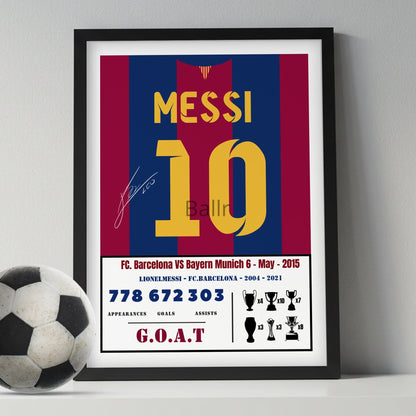 Messi Goal vs Bayern Munich 2015 Kit
