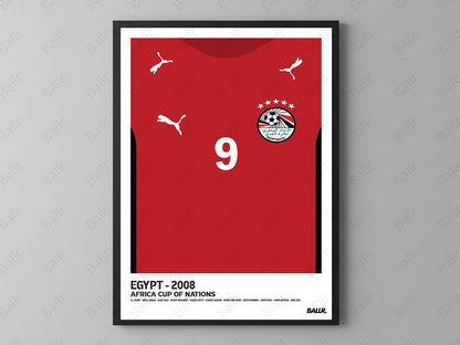 Mohamed Zidane Afcon'08 Front Jersey