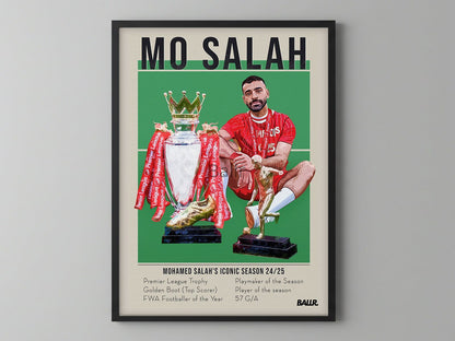 Mohamed Salah's Iconic Season 24/25