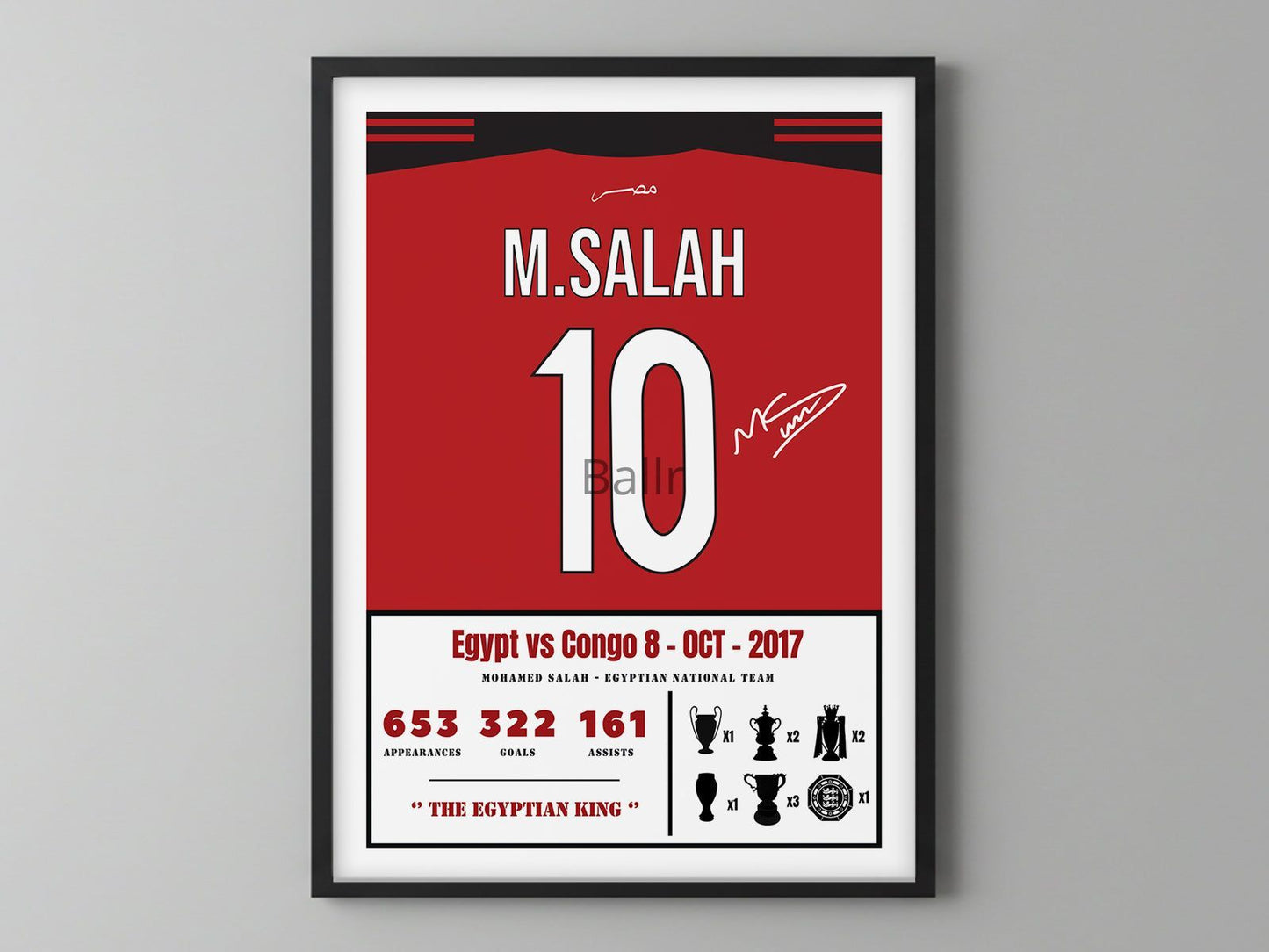 Mo Salah World Cup Qualification Goal Kit