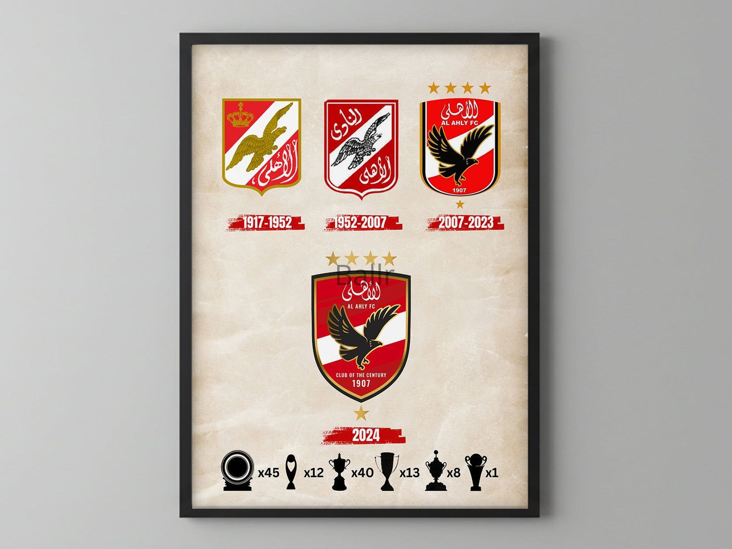 Al Ahly Logos and Trophies