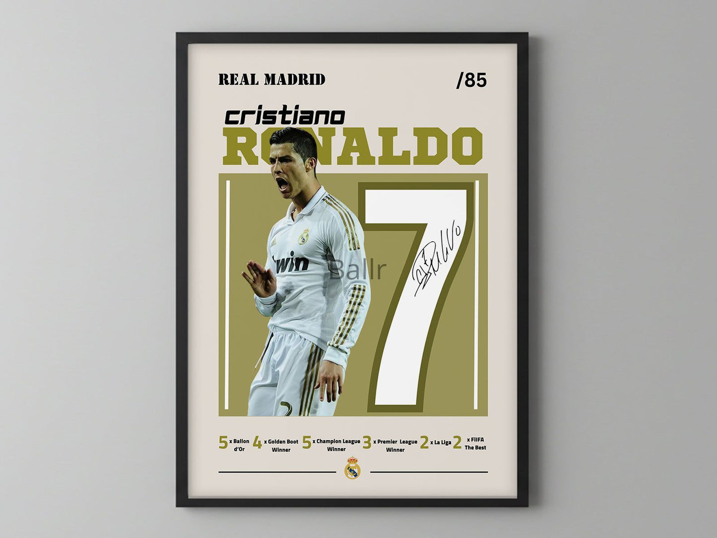 Cristiano Ronaldo Calma Celebration