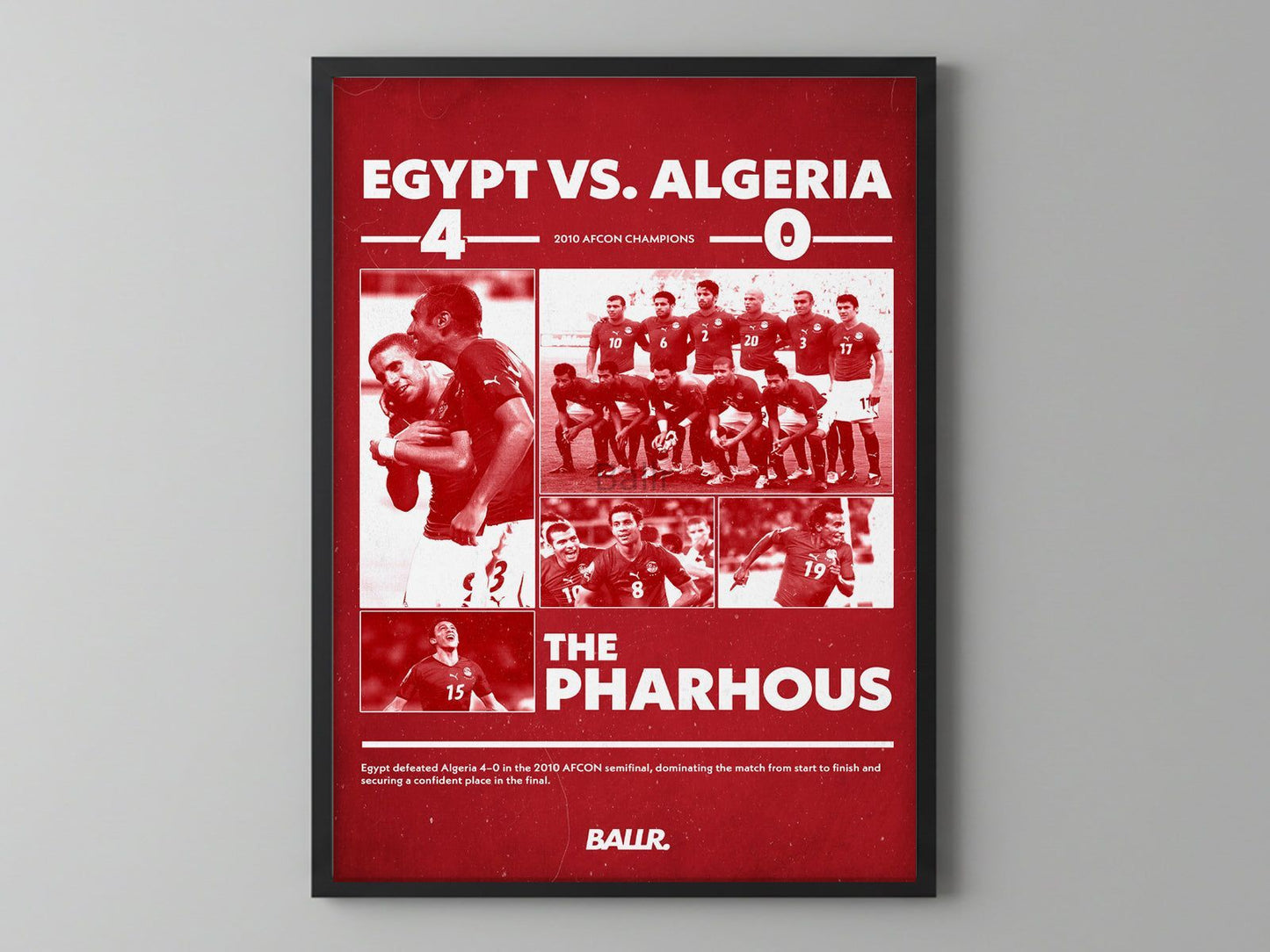 Egypt Vs Algeria 4 - 0 Afcon 2010