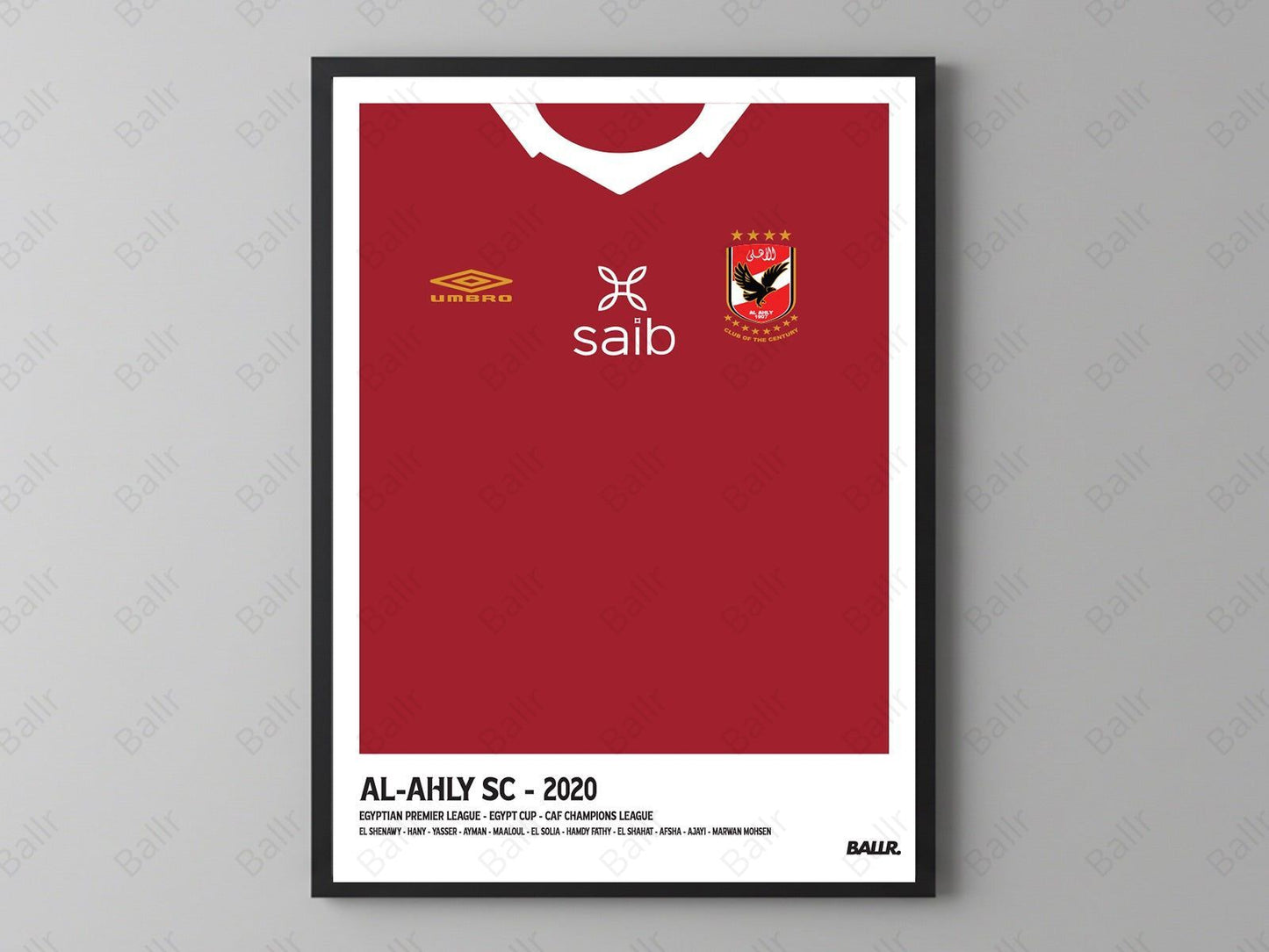 Al Ahly el Qadya CAF Final Front Kit