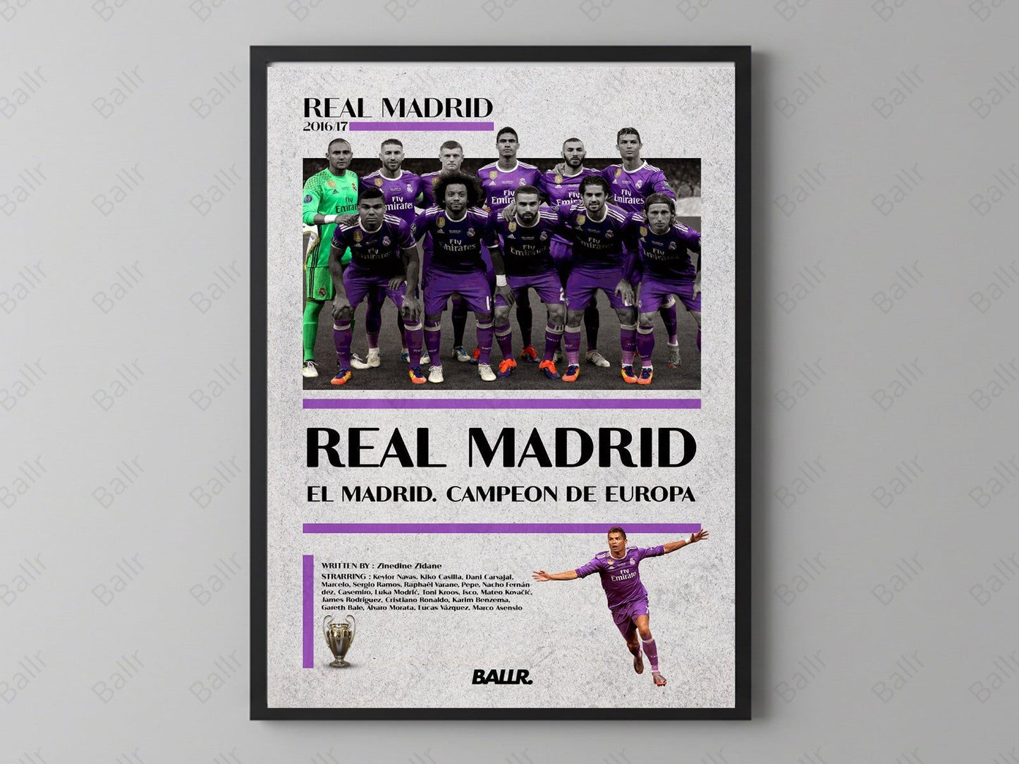 Real Madrid 16/17 UCL Champions