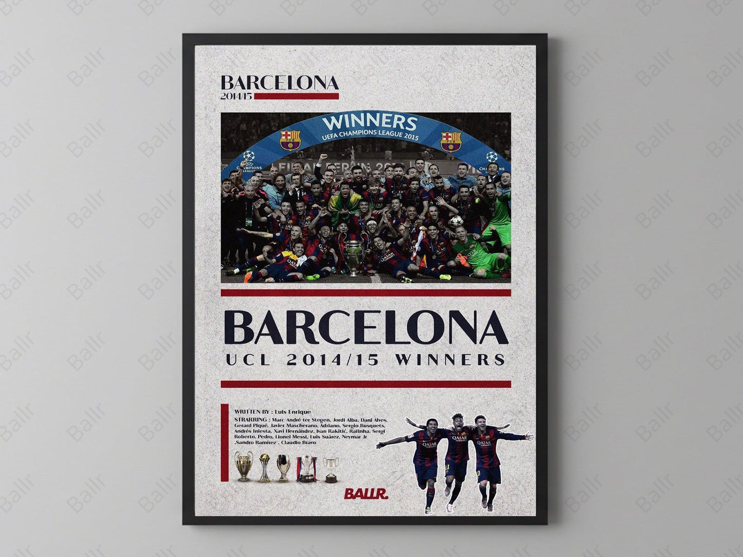 Barcelona 2014/2015 Iconic Season