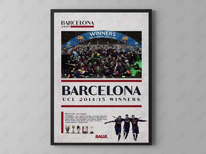 Barcelona 2014/2015 Iconic Season