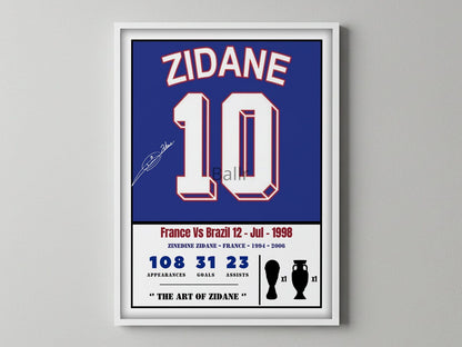 Zidane France 1998 Kit