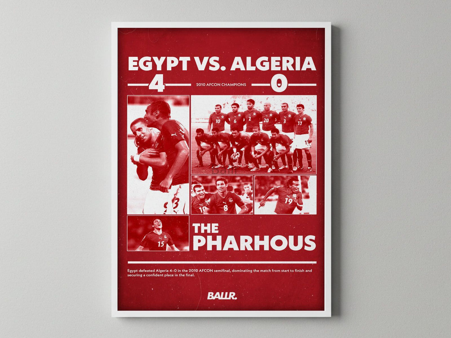 Egypt Vs Algeria 4 - 0 Afcon 2010