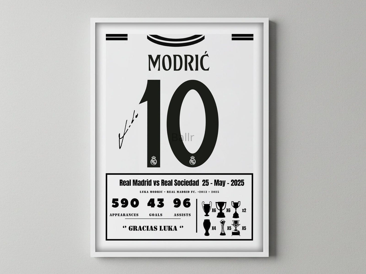 Modric Last Match with Real Madrid Kit Ver.