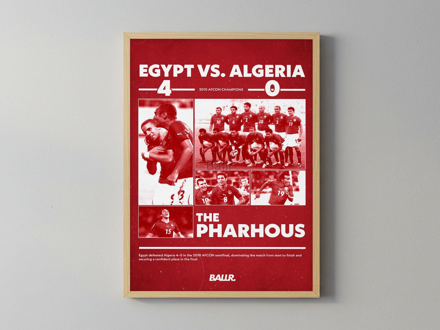 Egypt Vs Algeria 4 - 0 Afcon 2010