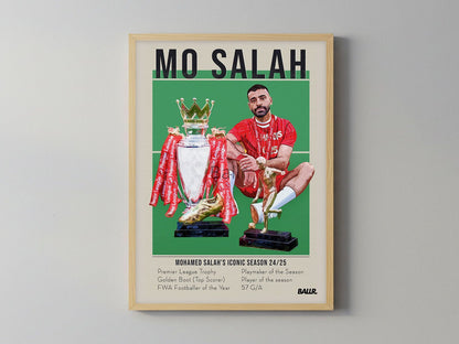 Mohamed Salah's Iconic Season 24/25
