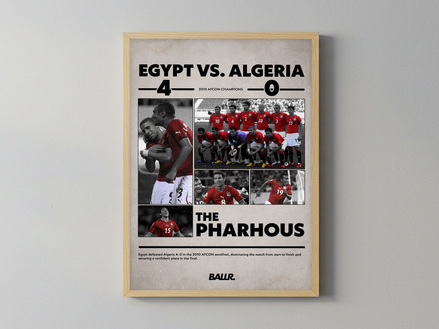 Egypt Vs Algeria 4 - 0 Afcon 2010