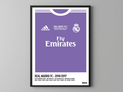 Real Madrid 16/17 UCL Final Front Kit