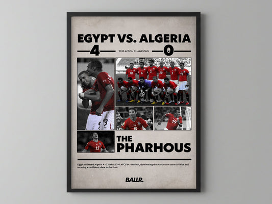 Egypt Vs Algeria 4 - 0 Afcon 2010