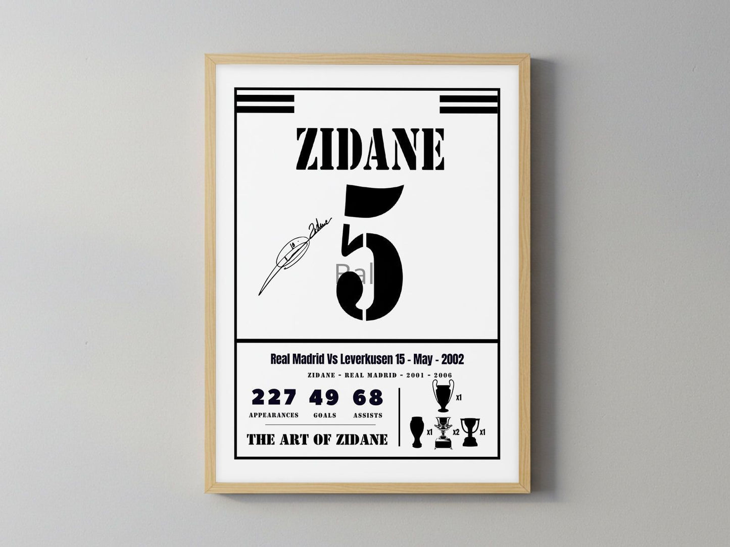 Zidane Kit 2002 Vs Leverkusen