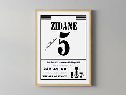 Zidane Kit 2002 Vs Leverkusen