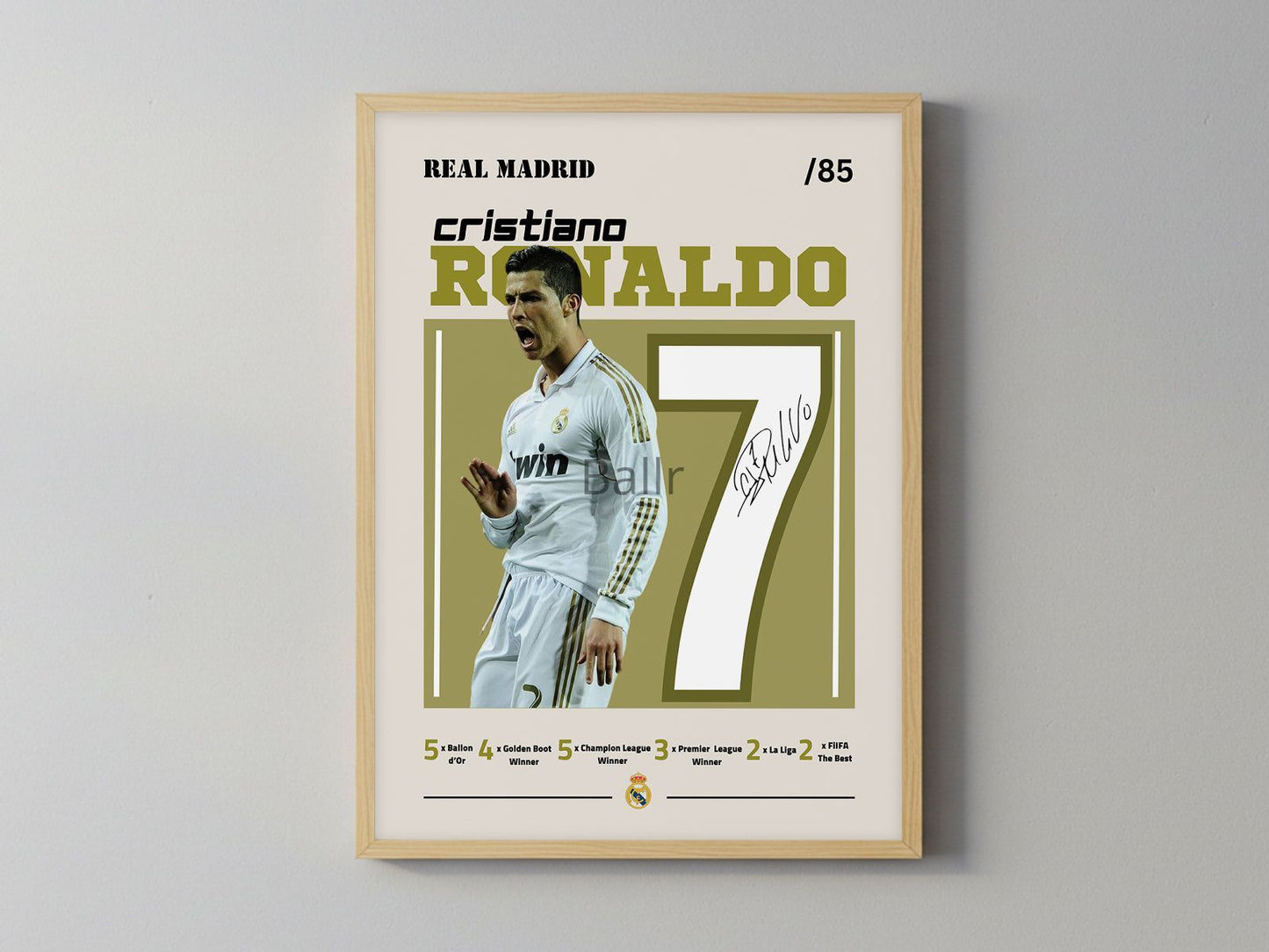 Cristiano Ronaldo Calma Celebration