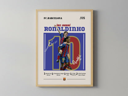 Ronaldinho x Messi 2005