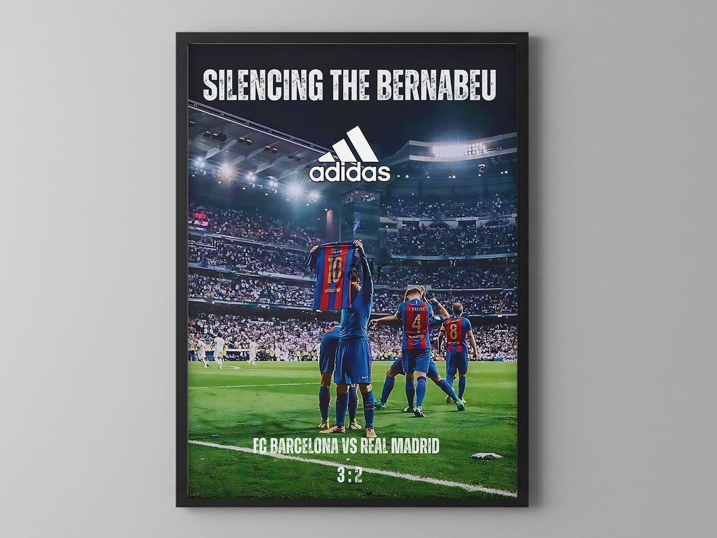 Messi Silencing The Bernabeu
