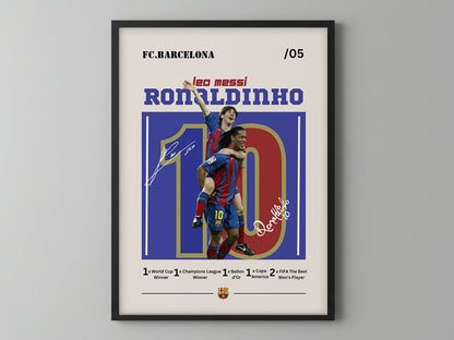 Ronaldinho x Messi 2005