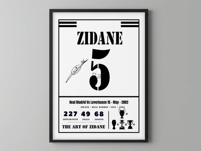 Zidane Kit 2002 Vs Leverkusen