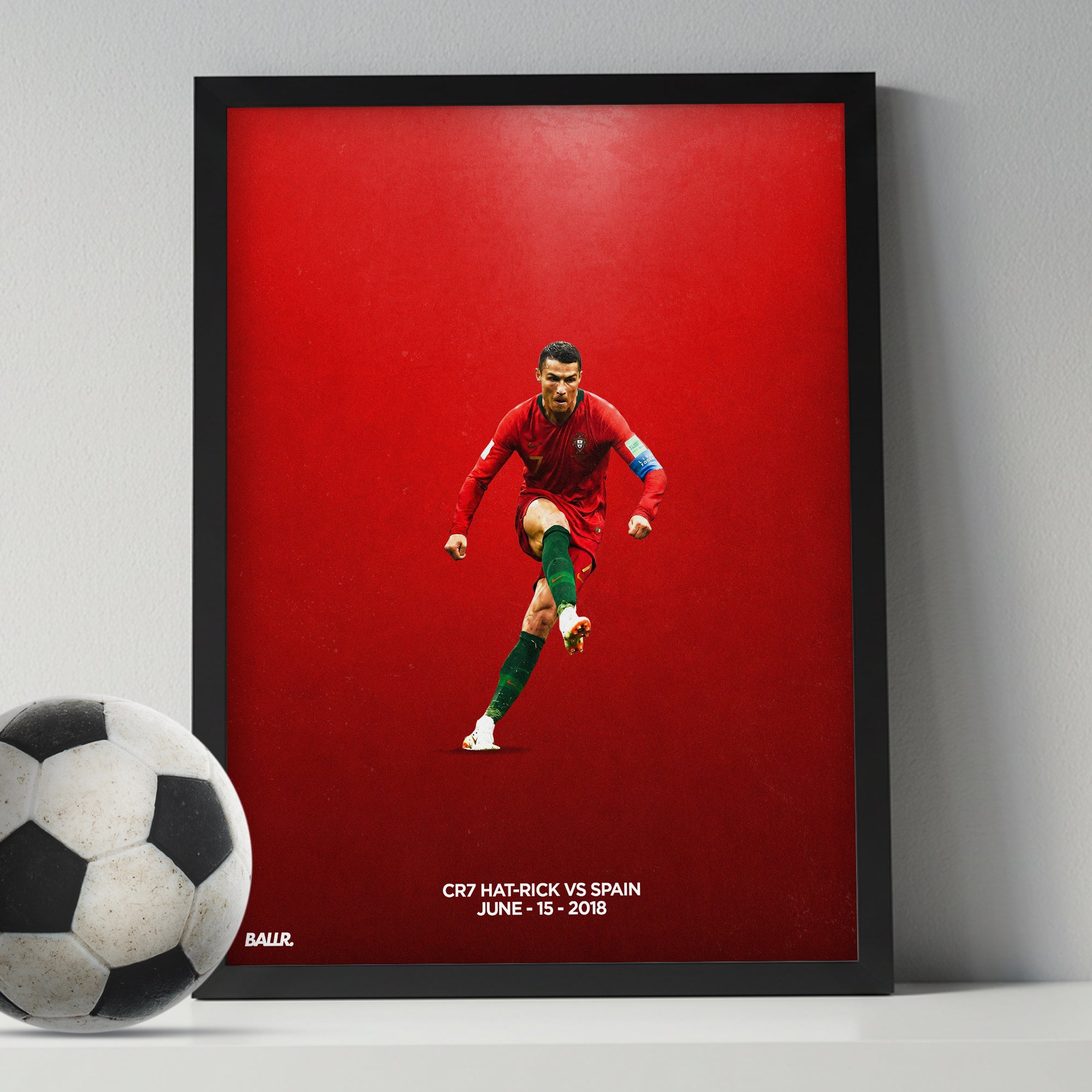 Cristiano Ronaldo Hat-Rick Vs Spain