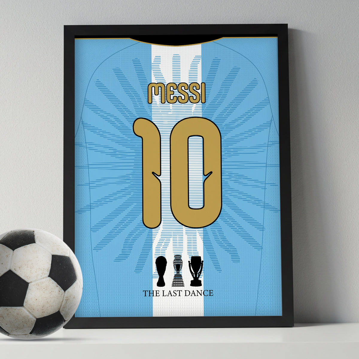 Messi Last Dance Kit Poster