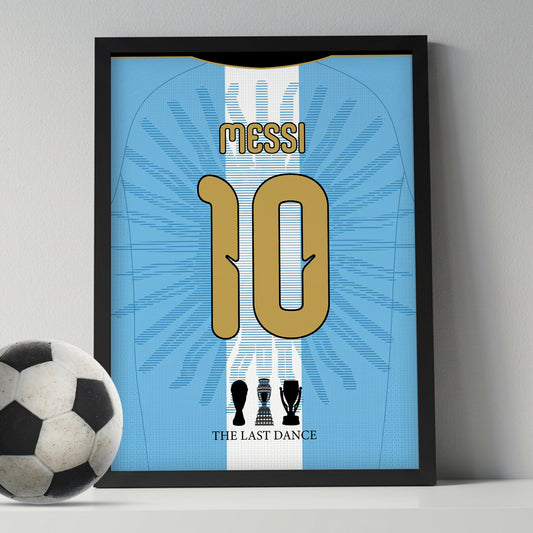 Messi Last Dance Kit Poster