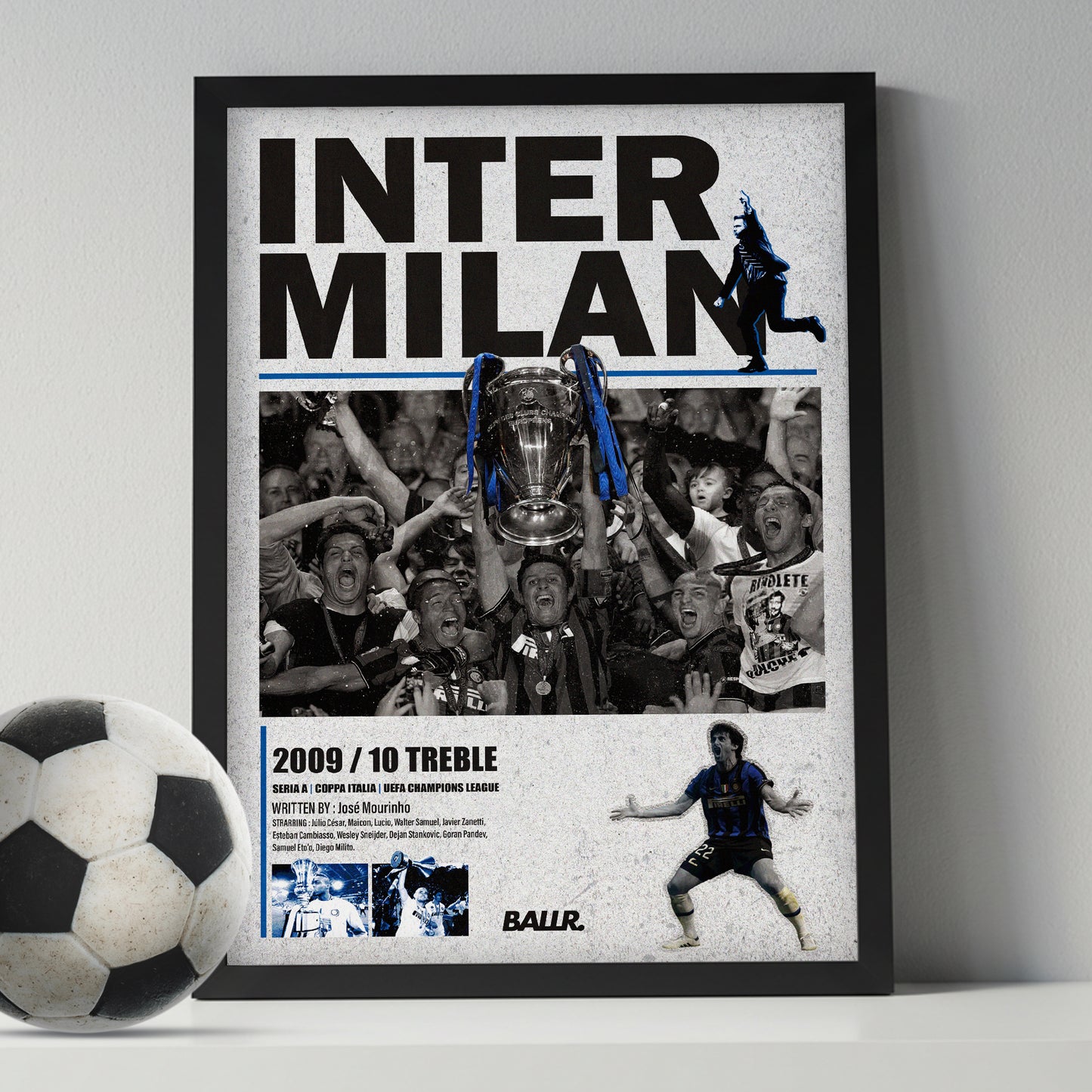 Inter Milan Treble Winners Iconic Season