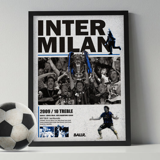 Inter Milan Treble Winners Iconic Season
