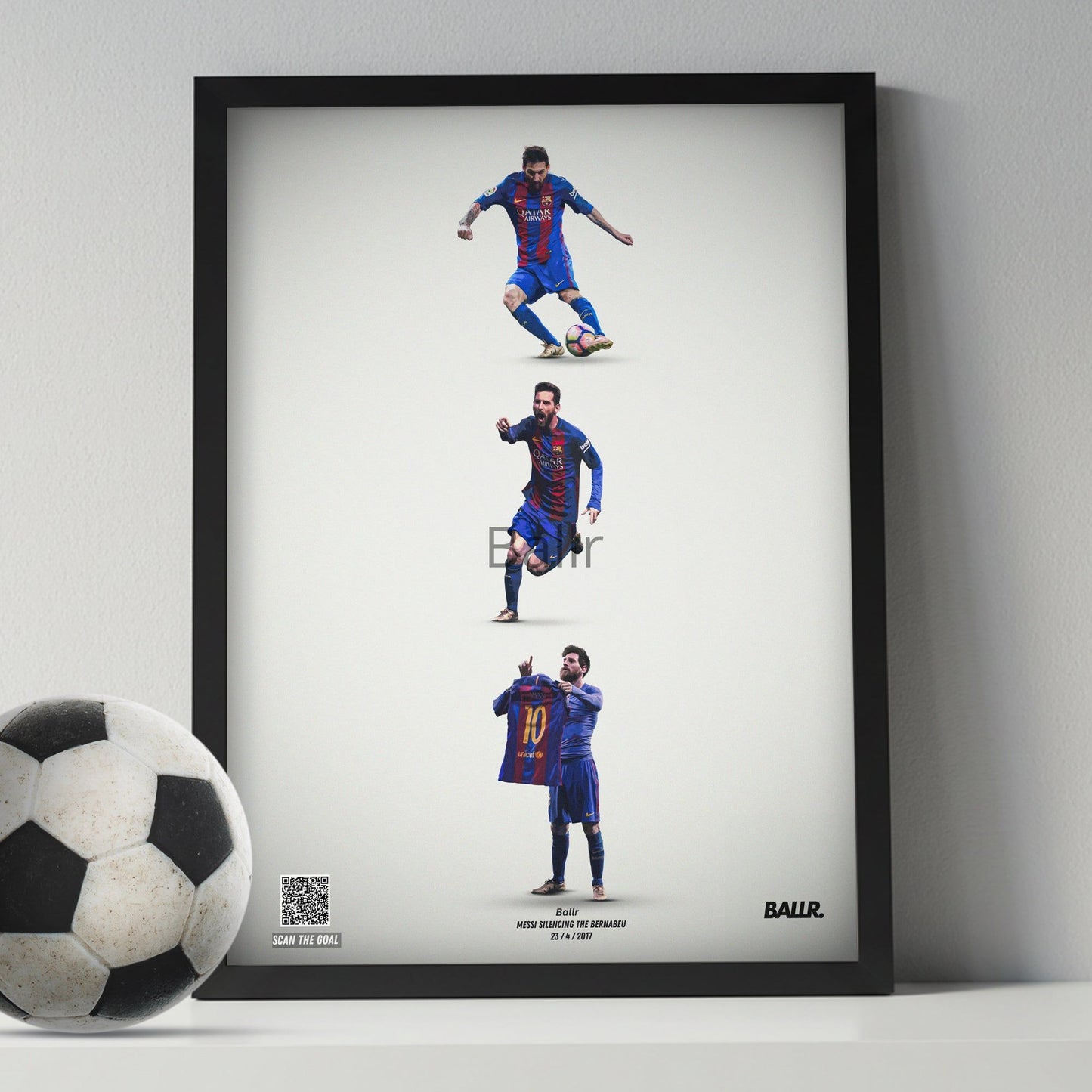 Messi Silencing The Bernabeu Legendary Moment