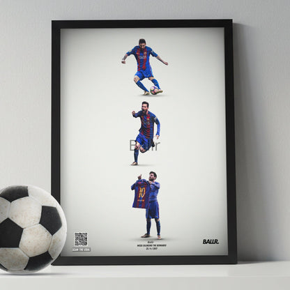 Messi Silencing The Bernabeu Legendary Moment