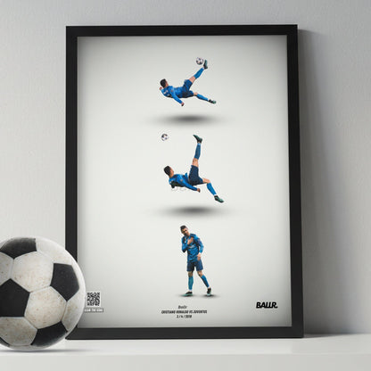 CR7 Bicycle Kick Goal vs Juve Legendary Moment