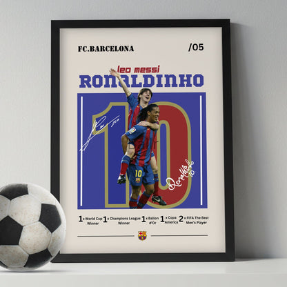 Ronaldinho x Messi 2005