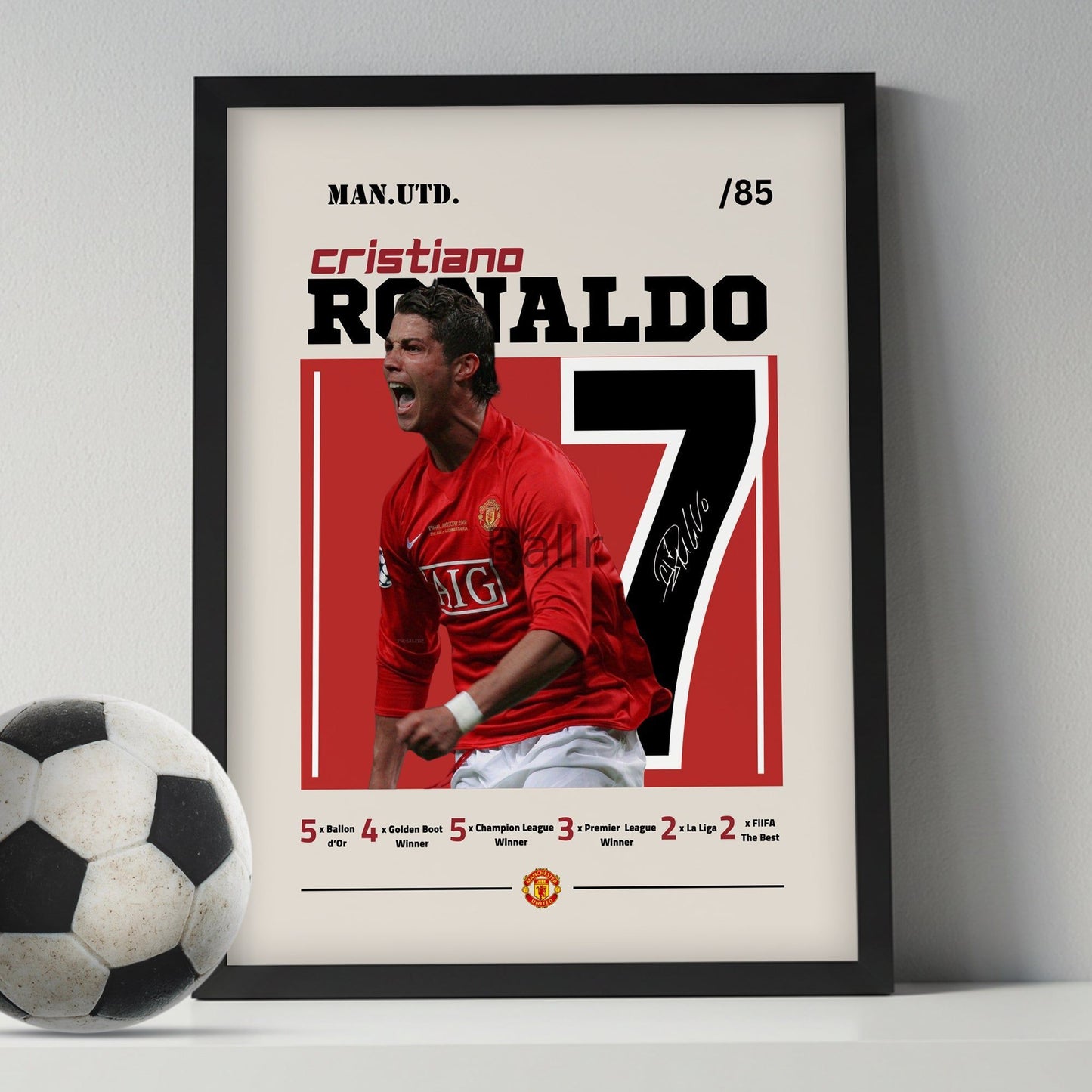 Cristiano Ronaldo Goal Champions League Final 2008