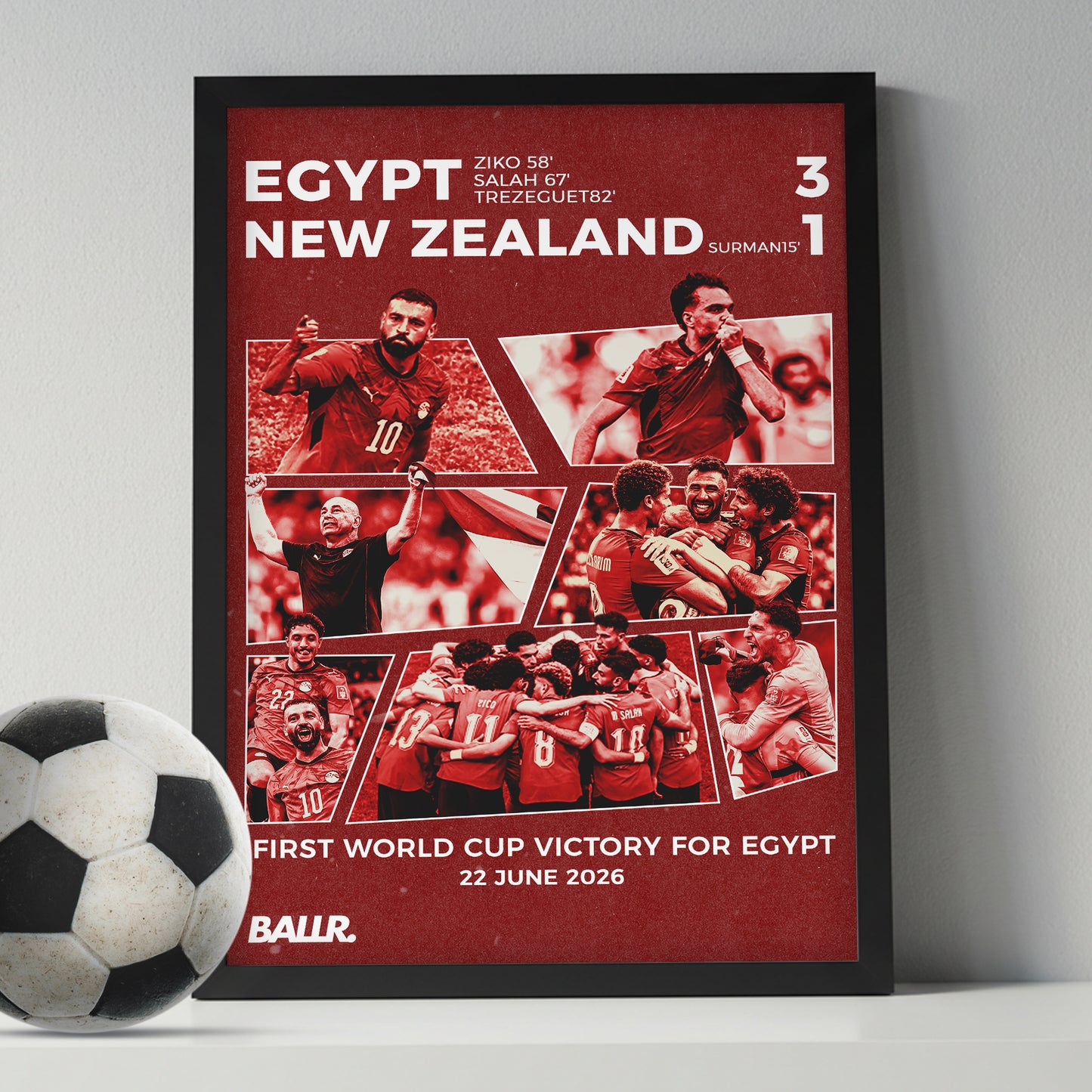 Egypt's First World Cup Win Moment