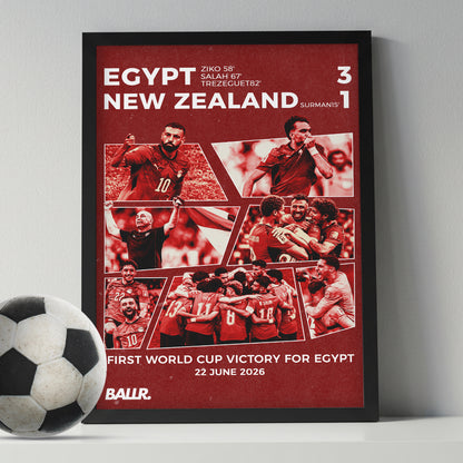 Egypt's First World Cup Win Moment