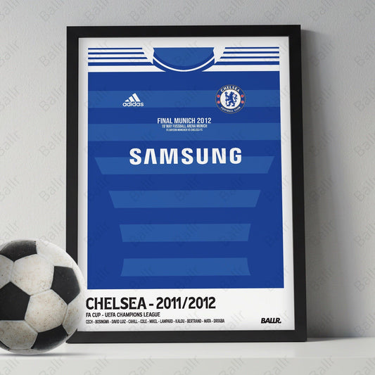 Chelsea UCL Final Front Kit Front