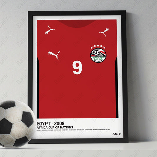 Mohamed Zidane Afcon'08 Front Jersey