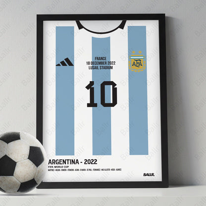 Messi WC 2022 Final Kit