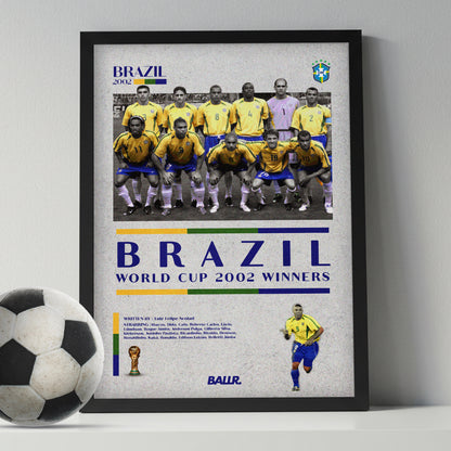 Brazil Winning The World Cup 2002