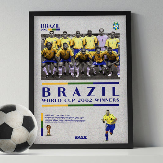 Brazil Winning The World Cup 2002